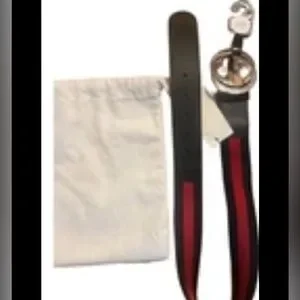New Gucci GG Web belt with dust bag. Size 0/24/70 Gucci | Accessories | New Gucci Gg Web Belt With Dust Bag  main image 3